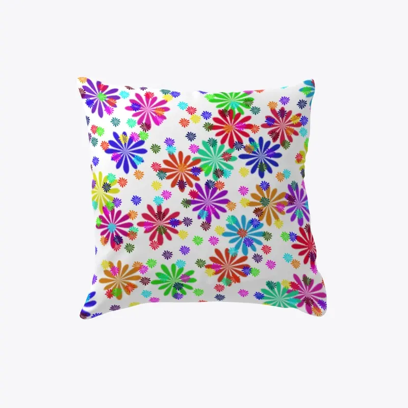 Dance of Flowers Pillow